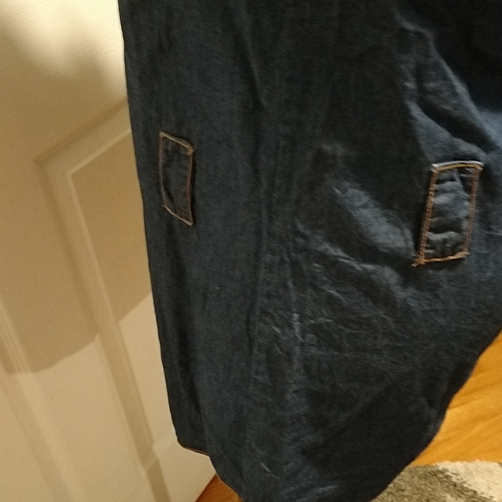 My favorite denim mini shirt dress! - Picture 6 of 7